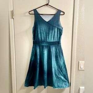 Teal Sleeveless Dress